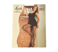 SG Collant donna LEVANTE lavorato 20 den bordo elastico soft confort punta nuda