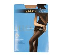 SG Collant donna OMSA microfibra coprente con corpino tutto nudo cuciture confor