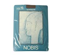 SG Collant NOBIS 40 denari microfibra corpetto tutto nudo tassello in cotone cuc