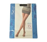 SG Collant SILCA calza 15 denari con corpino tutto nudo in tassello di cotone ar