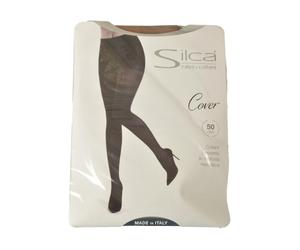 SG Collant SILCA calza 50 denari in microfibra caldo e vellutato articolo COVER