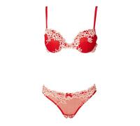 SG Completo donna PURA intimo reggiseno imbottito push up con ferretto slip bra