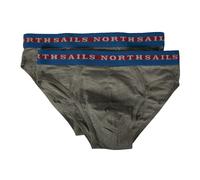 SG Confezione 2 slip bipack mutanda uomo elastico a vista underwear NORTH SAILS