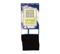 SG Confezione due paia calze uomo lunghe sottoginocchio calzini alti cotone RAGN