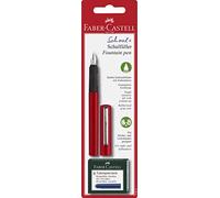 SG Education Set di penne stilografiche per la scuola, 3 items, rosso, 1