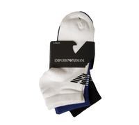 SG Fantasmini EMPORIO ARMANI 3 paia calze calzino pariscarpa inside uomo cotone