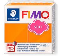 SG istruzione Fimo 8020 42 Fimo Soft pasta da modellare, 57 g, mandarino