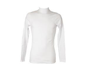 SG Lupetto mezzo collo uomo maglia manica lunga caldo e soffice cotone bio RAGNO