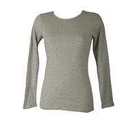 SG Maglia girocollo donna RAGNO manica lunga in caldo cotone biologico caldo e s