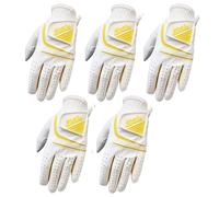 Sg Pacco 5 da Donna Tutti Tempo Golf Guanti Acabretta Palmo IN Pelle Toppa