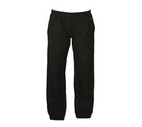 SG Pantalone donna cotone felpa stretch estivo con tasche e polsino comodo sport