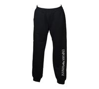 SG Pantalone donna EMPORIO ARMANI lungo felpato invernale con tasche polsino el