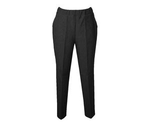 SG Pantalone donna RAGNO lungo elastico in vita e tasche laterali in jersey inve