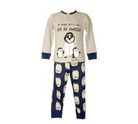 SG Pigiama bambino CRAZY FARM cotone interlock invernale manica lunga collo sera