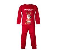 SG Pigiama bambino CRAZY FARM cotone interlock invernale manica lunga collo sera