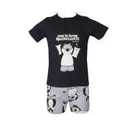 SG Pigiama bambino ragazzo cotone estivo manica corta pantalone corto serafino C