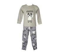 SG Pigiama bimbo bambino maschio cotone estivo manica lunga collo serafino CRAZY