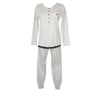 SG Pigiama donna cotone manica lunga collo serafino CRAZY FARM articolo 15489