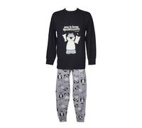 SG Pigiama uomo cotone estivo manica lunga collo serafino CRAZY FARM articolo 15