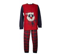 SG Pigiama uomo CRAZY FARM caldo e morbido invernale punto milano manica lunga c