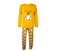 SG Pigiama uomo CRAZY FARM cotone interlock invernale manica lunga collo serafin