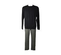 SG Pigiama uomo RAGNO interlock caldo cotone invernale manica lunga collo serafi