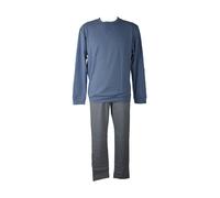 SG Pigiama uomo RAGNO interlock caldo cotone invernale manica lunga collo serafi
