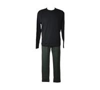 SG Pigiama uomo RAGNO interlock caldo cotone invernale manica lunga girocollo pa
