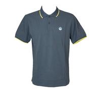 SG Polo uomo NORTH SAILS maglia manica corta con colletto e bottoni con logo ric