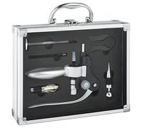 Set Valigetta Sommelier Con 6 Pezzi Alluminio