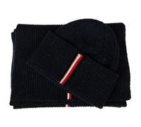 SG Set cappello + sciarpa TOMMY HILFIGER uomo misto lana confezione regalo artic
