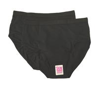 SG Slip donna COTONELLA mutanda midi confezione 2 capi elastico a vista cotone e