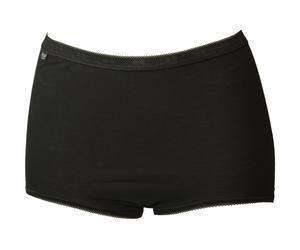 SG Slip donna SLOGGI mutanda maxi elastico a vista cotone elasricizzato underwea