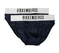 SG Slip uomo BIKKEMBERGS confezione 2 capi elastico a vista cotone elasticizzato