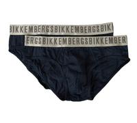 SG Slip uomo BIKKEMBERGS confezione 2 capi elastico a vista cotone elasticizzato