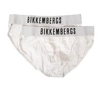 SG Slip uomo BIKKEMBERGS confezione 2 capi elastico a vista cotone elasticizzato