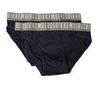 SG Slip uomo BIKKEMBERGS confezione 2 pezzi elastico a vista cotone elasticizzat