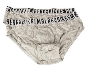 SG Slip uomo BIKKEMBERGS confezione 2 pezzi elastico a vista cotone elasticizzat