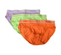 SG Slip uomo EMPORIO ARMANI confezione 3 pezzi mutande elastico a vista cotone e