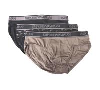 SG Slip uomo EMPORIO ARMANI confezione 3 pezzi mutande elastico a vista cotone e