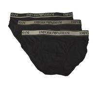 SG Slip uomo EMPORIO ARMANI confezione 3 pezzi mutande elastico a vista cotone e