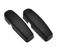 SG Store 1 Paio di Coperture per Staffe di Supporto per Parabrezza E Paratia per Auto LRD604 Compatibile con Land Rover Defender Coperture di Protezione per Staffe di Supporto in Plastica ABS Nera
