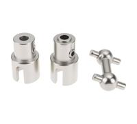 SG Store 1 Set Di Connettori Per Albero Motore In Acciaio Da 3 Mm A 3,17 Mm Giunto Universale Per FT012