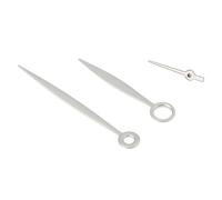 SG Store 1 set di lancette per secondi minuti e ore compatibili con movimenti ETA 6497 6498, argento