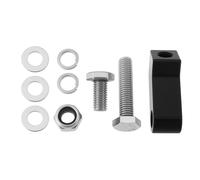 SG Store 1 Set Di Supporto Per Lampada Per Installazione Luce Principale Moto Per Staffa Da 3/4 Di Pollice Compatibile Con H-arley E Nero