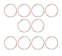 SG Store 10 corde per chitarra E-6a corda per chitarra bassa e 88 cm corda per chitarra acustica folk resistente alla ruggine rame stringa di ricambio per chitarra