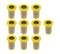 SG Store 10 filtri a rete gialli per ugelli spruzzatori a maglia, 100 pezzi, filtri a rete per cappello, spruzzatori a spalla, spruzzatori di prese, macchine per marcatura di linee