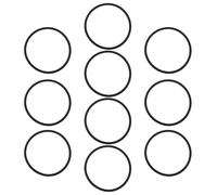 SG Store 10 guarnizioni O-ring 33,5 mm x 37,1 mm x 1,8 mm per valvole flange e vari cilindri in gomma nitrilica