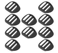 SG Store 10 Pezzi 1 Pollice 25 Mm Scala Scorrevole In Plastica Fibbie Bloccaggio Regolabili Tri-glide Clip Scorrevoli Sostituzione Cinghia Dello Zaino E La Riparazione Attrezzature Esterni