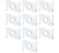 SG Store 10 Pezzi M4 Clip Per Soffitti A Griglia Bulloni M4x10 Mm Compatibile Con Odenwald Binari Per Soffitti Pannello Pubblicitario